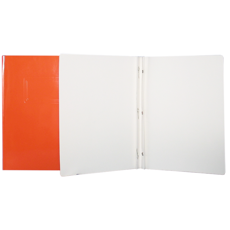 DUO-TANG ORANGE LAMINÉ - RELIURES & PRESENTATION - Les importations Geocan inc
