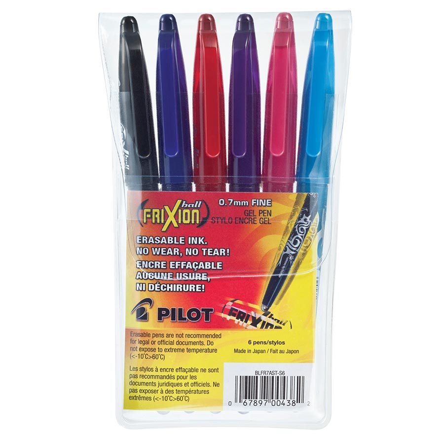 STYLO FRIXION 6 ASST. - INSTRUMENTS D'ECRITURE - CRESTAR LIMITED ( PILOT )