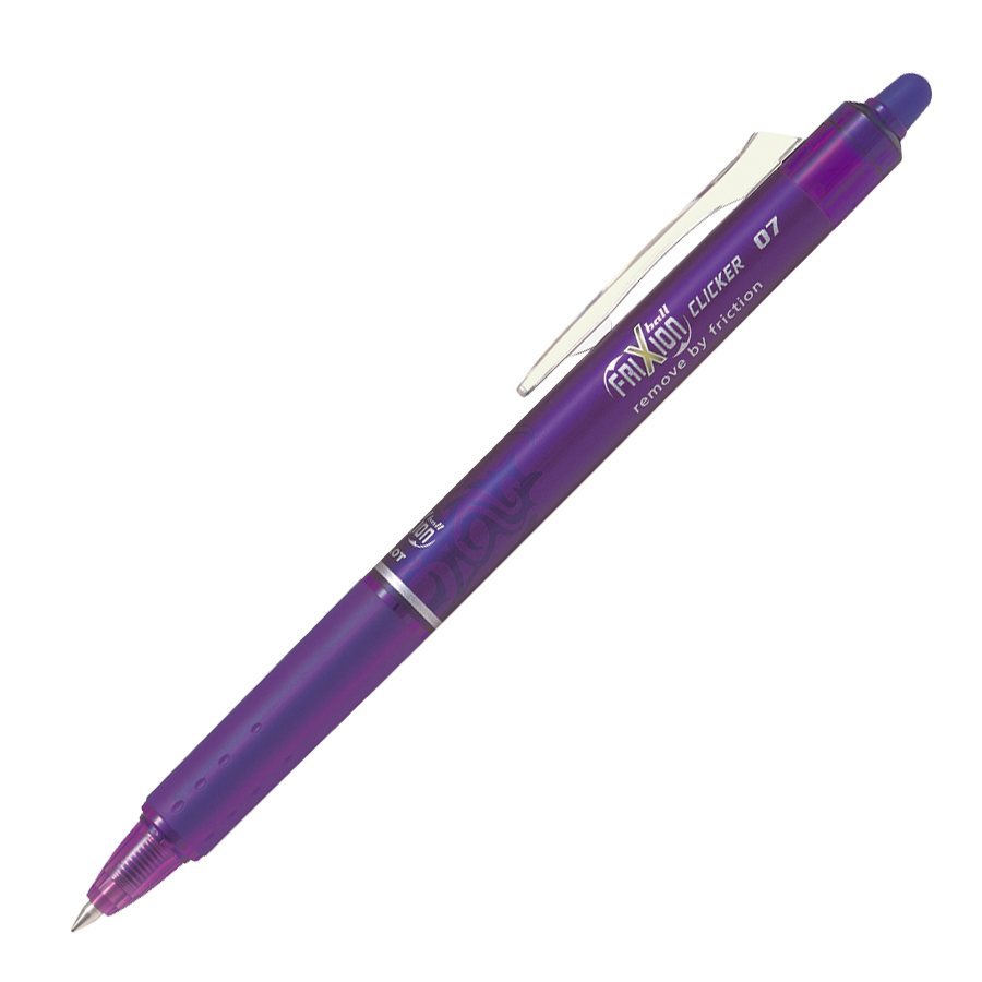 STYLO FRIXION RETRACTABLE 0.7MM MAUVE - INSTRUMENTS D'ECRITURE - PILOT