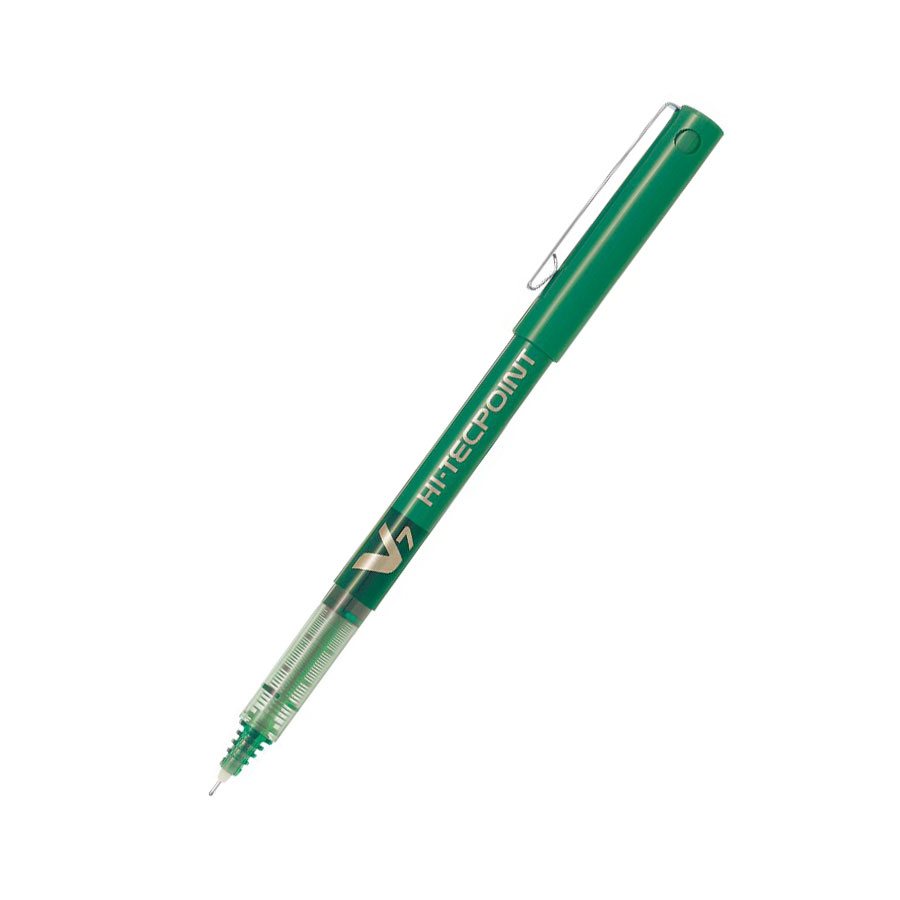 STYLO ROUL. HI-TECHPOINT X-FIN VERT - INSTRUMENTS D'ECRITURE - PILOT