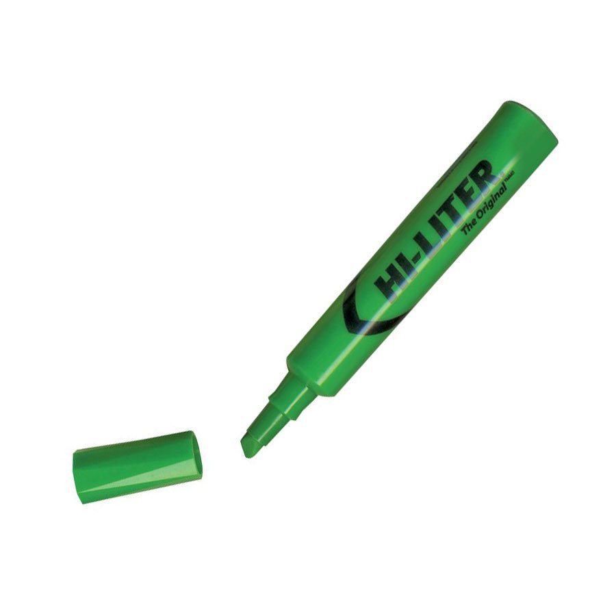 SURLIGNEUR HI-LITER VERT FLUO - INSTRUMENTS D'ECRITURE - avery
