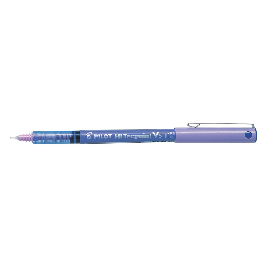 STYLO ROUL. HI-TECHPOINT X-FIN MAUVE - INSTRUMENTS D'ECRITURE - PILOT