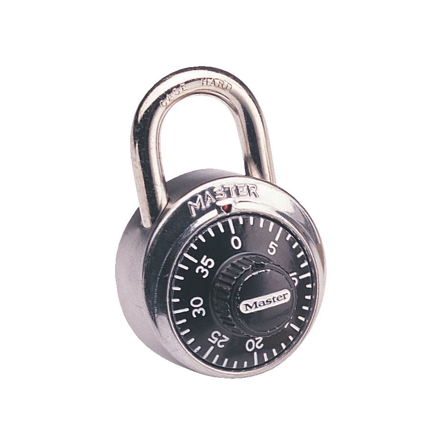 CADENAS COMBINAISON NOIR - CLASSEMENT & RANGEMENT - MASTER LOCK COMPANY