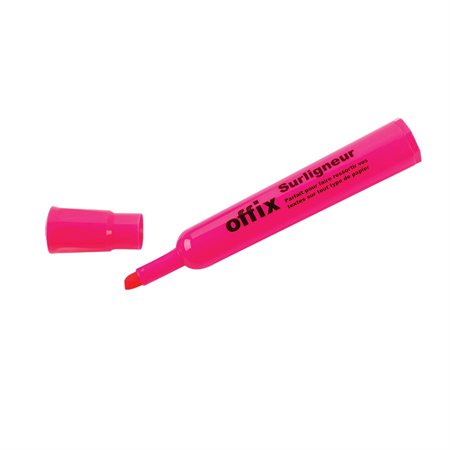SURLIGNEUR ROSE OFFIX - INSTRUMENTS D'ECRITURE - OFFIX