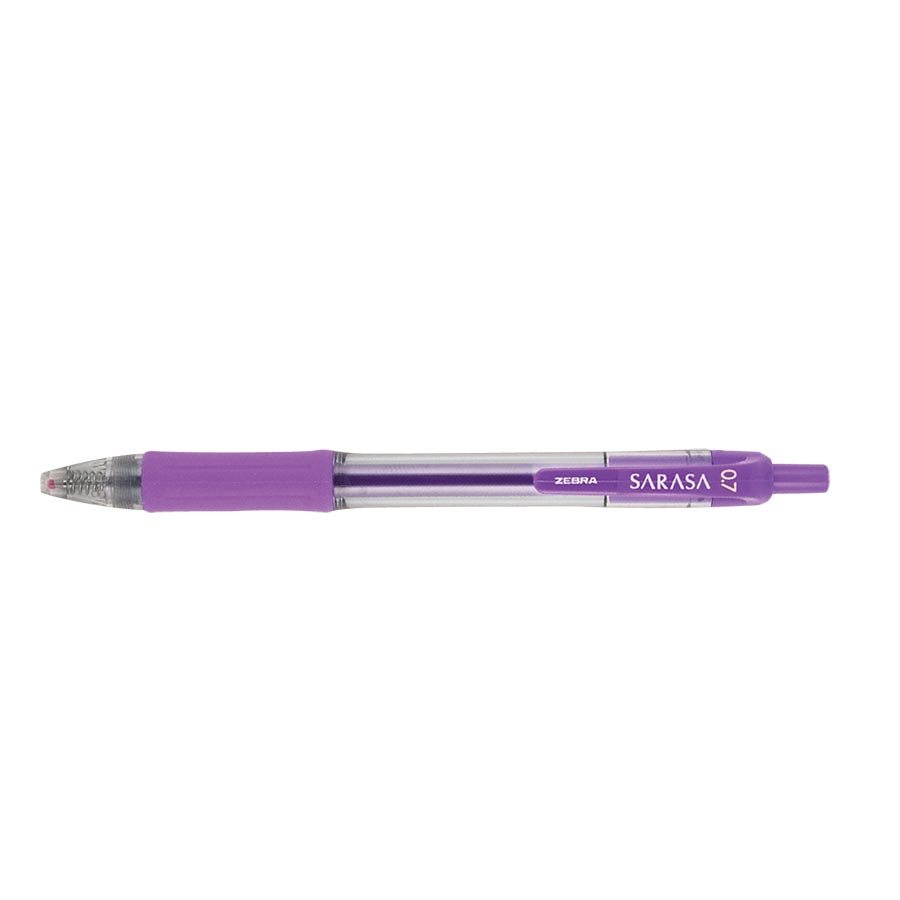 STYLO À BILLE RÉTRAC. SARASA .7MM VIOLET - INSTRUMENTS D'ECRITURE - ZEBRA PEN CORP