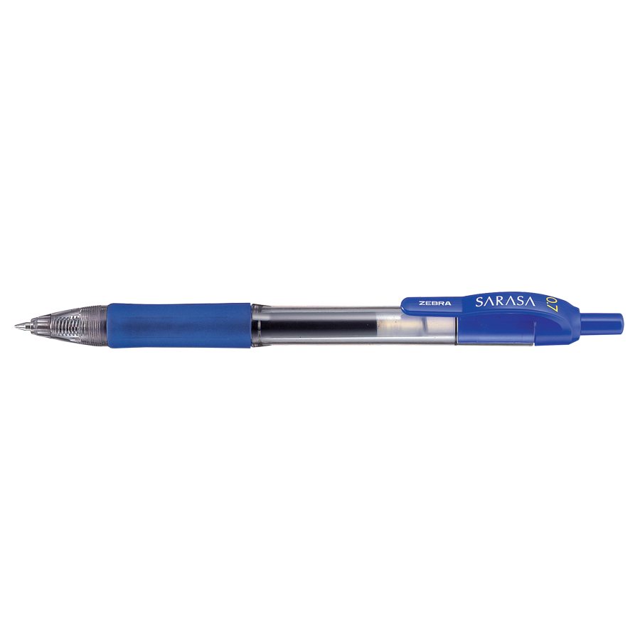 STYLO RÉTRACTABLE SARASA BLEU - INSTRUMENTS D'ECRITURE - ZEBRA PEN CORP