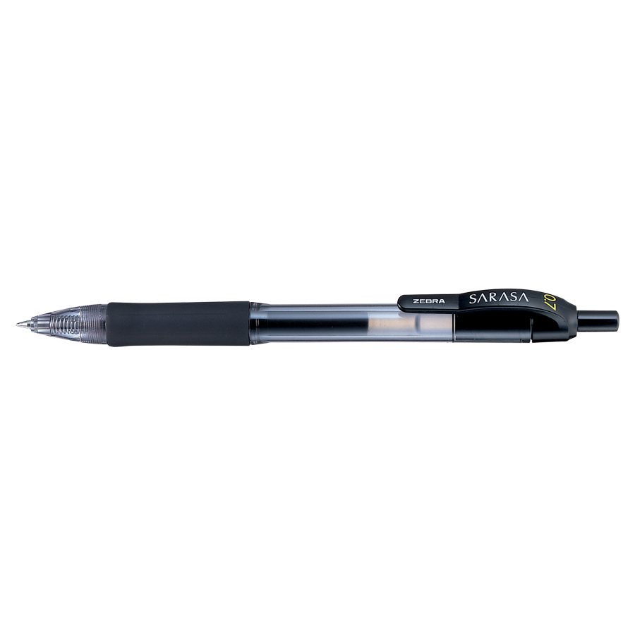 STYLO RÉTRACTABLE SARASA NOIR - INSTRUMENTS D'ECRITURE - ZEBRA PEN CORP