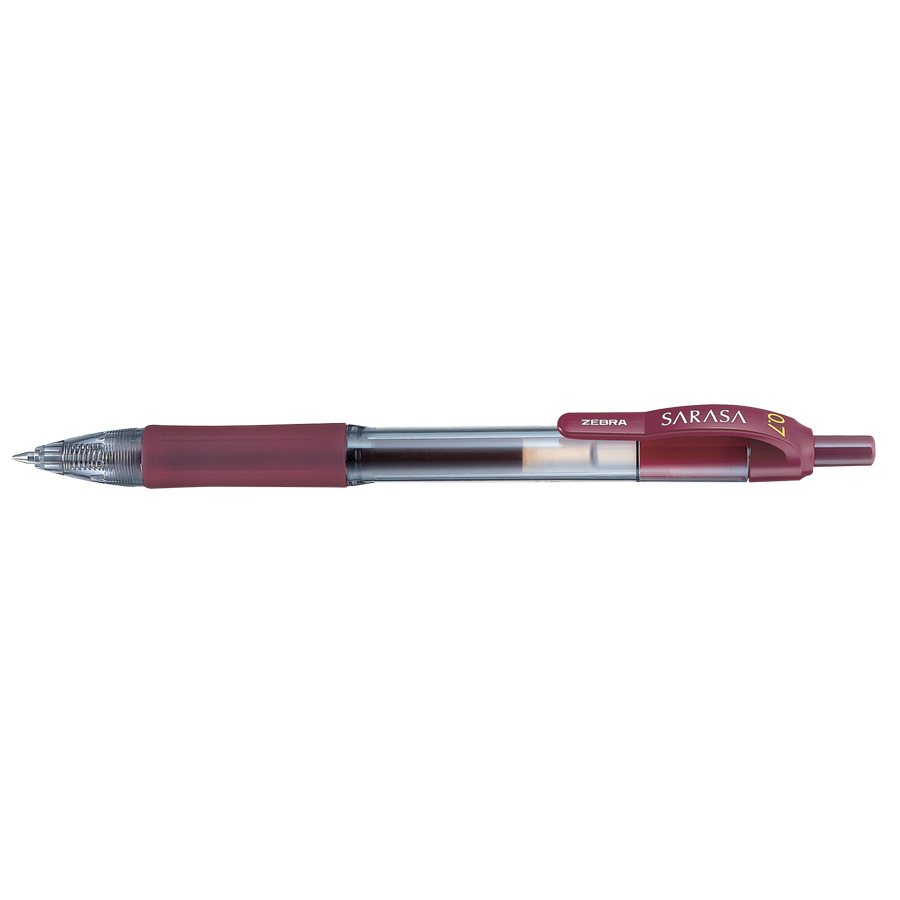 STYLO RÉTRACTABLE SARASA BOURGOGNE - INSTRUMENTS D'ECRITURE - ZEBRA PEN CORP