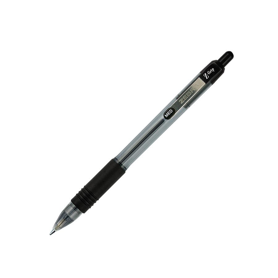 STYLO RÉTRACTABLE Z-GRIP NOIR MOY - INSTRUMENTS D'ECRITURE - ZEBRA PEN CORP