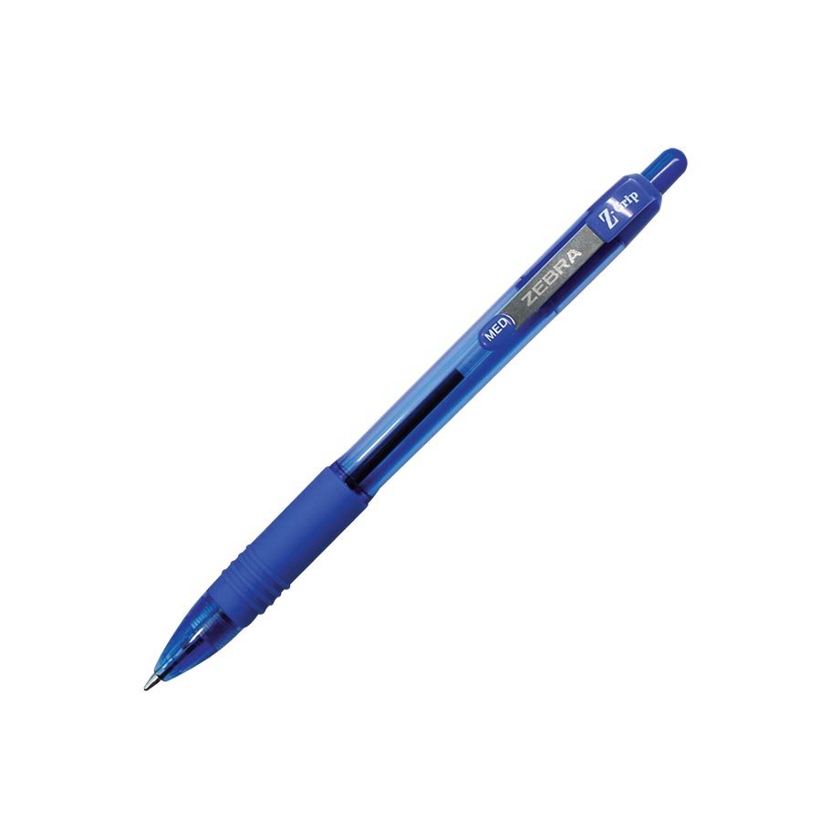 STYLO RÉTRACTABLE Z-GRIP BLEU MOY - INSTRUMENTS D'ECRITURE - ZEBRA PEN CORP