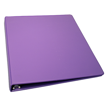 RELIEUR 1PO MAUVE - RELIURES & PRESENTATION - IMPORTATIONS GEOCAN INC