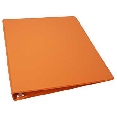 RELIEUR CLEAR VIEW 1.5PO ORANGE - RELIURES & PRESENTATION - IMPORTATIONS GEOCAN INC