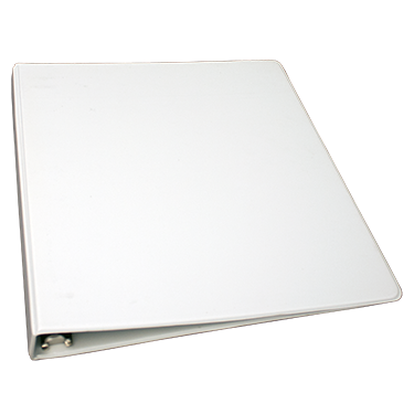 RELIEUR PRESENTATION 2PO D BLANC - RELIURES & PRESENTATION - IMPORTATIONS GEOCAN INC