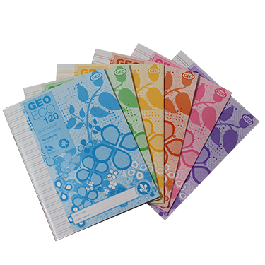 CAHIER INTERLIGNÉ ASST. (6) - SCOLAIRE - IMPORTATIONS GEOCAN INC