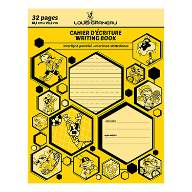 CAHIER INTER./ POINT. JAUNE # 12182 - SCOLAIRE - IMPORTATIONS GEOCAN INC
