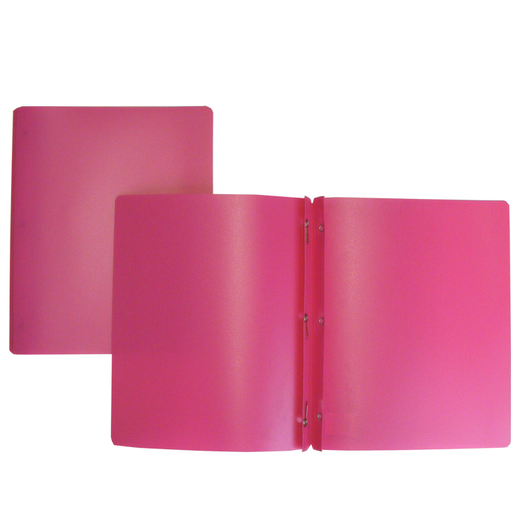 DUO-TANG PLASTIQUE ROSE - RELIURES & PRESENTATION - IMPORTATIONS GEOCAN INC