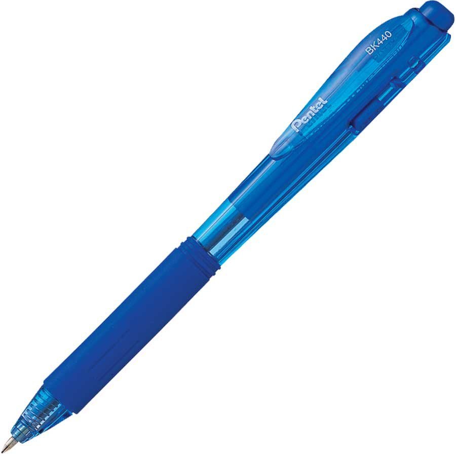 STYLO RÉTRACTABLE BLEU MEDIUM - INSTRUMENTS D'ECRITURE - PENTEL DU CANADA LTEE