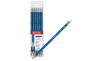 CRAYONS DE PLOMB NORICA HB ( 12 ) - INSTRUMENTS D'ECRITURE - STAEDTLER-MARS