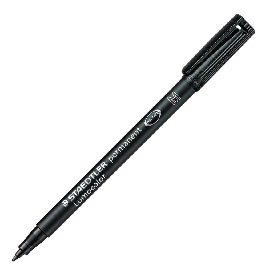 MARQUEUR AUDIO. MED. PERMANENT NOIR - INSTRUMENTS D'ECRITURE - STAEDTLER-MARS LIMITEE