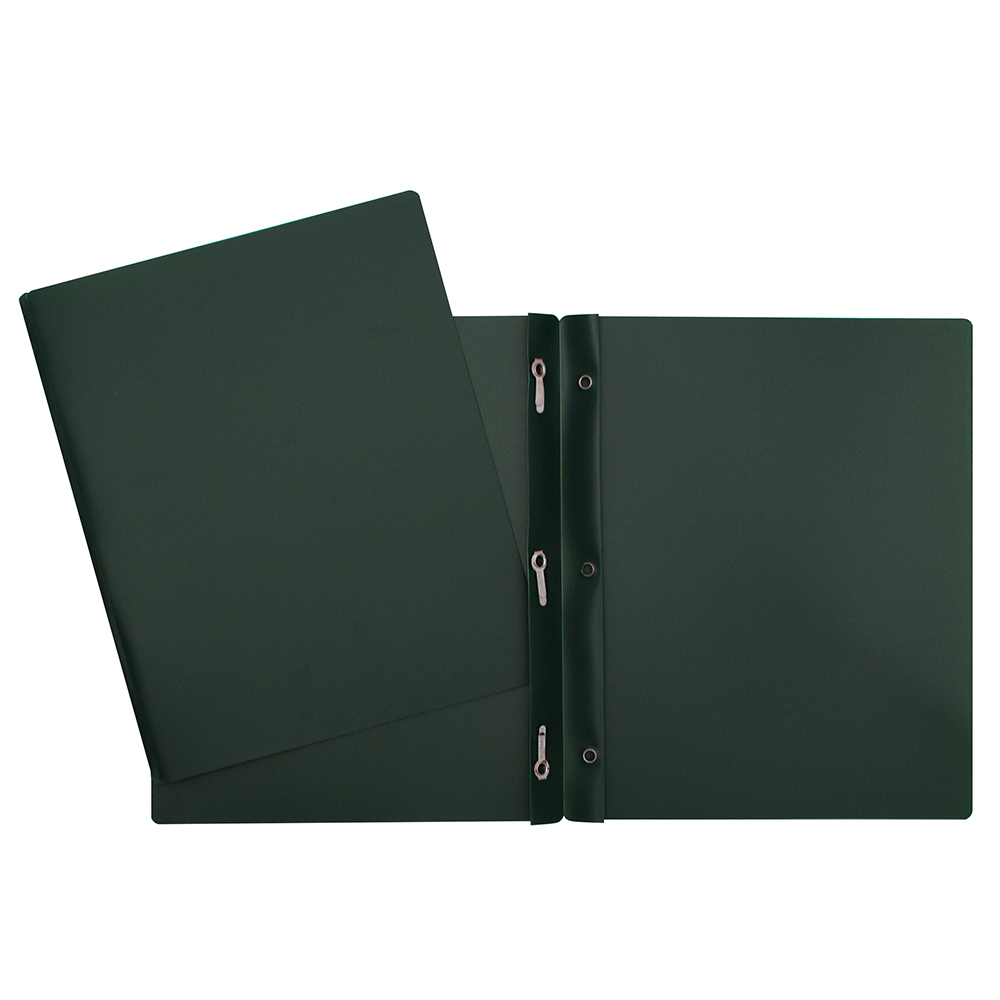 DUO-TANG POLY VERT - RELIURES & PRESENTATION - Les importations Geocan inc