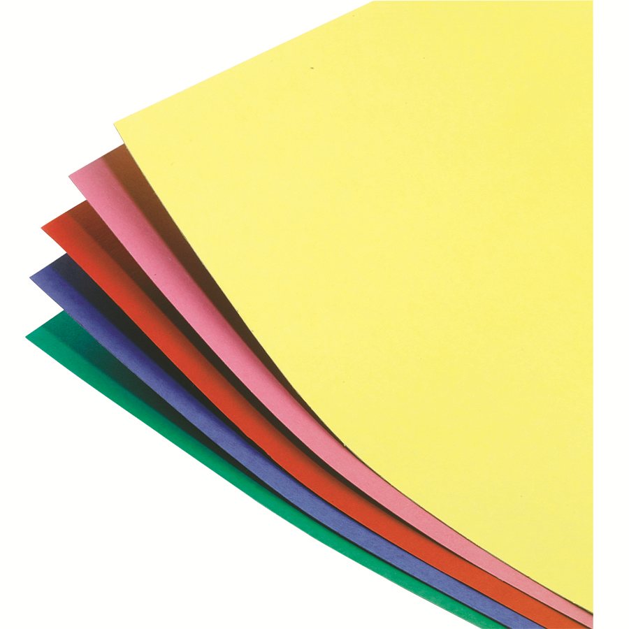 Cartons de couleur (20) 8-1/2x11 couleurs asst. - - JACQUES LE PAPETIER ENR.