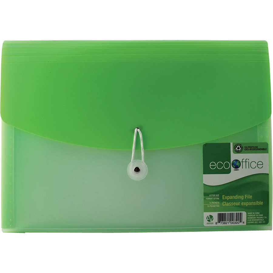 CLASSEUR MODE EXPANSIBLE 7 POCHETTES - CLASSEMENT & RANGEMENT - ECOOFFICE