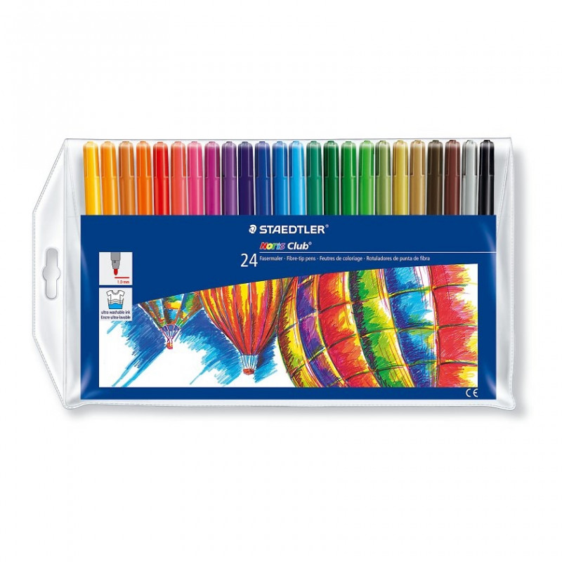 FEUTRES DE COLORIAGE (24) - INSTRUMENTS D'ECRITURE - MICROSOFT