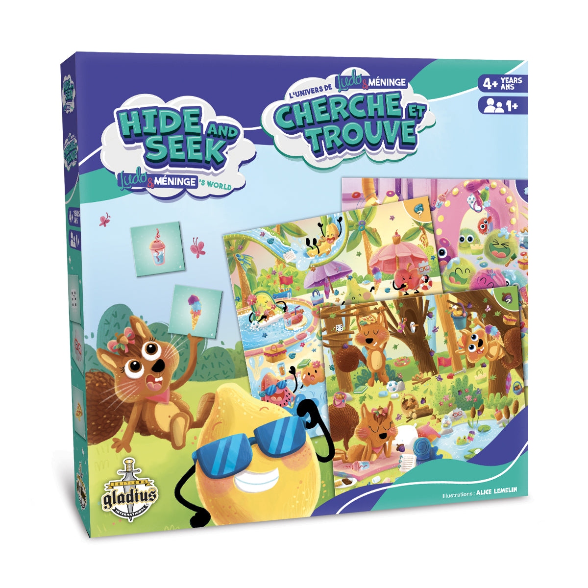 Cherche et trouve - L'univers de L&M - JEUX POUR ENFANTS - GLADIUS