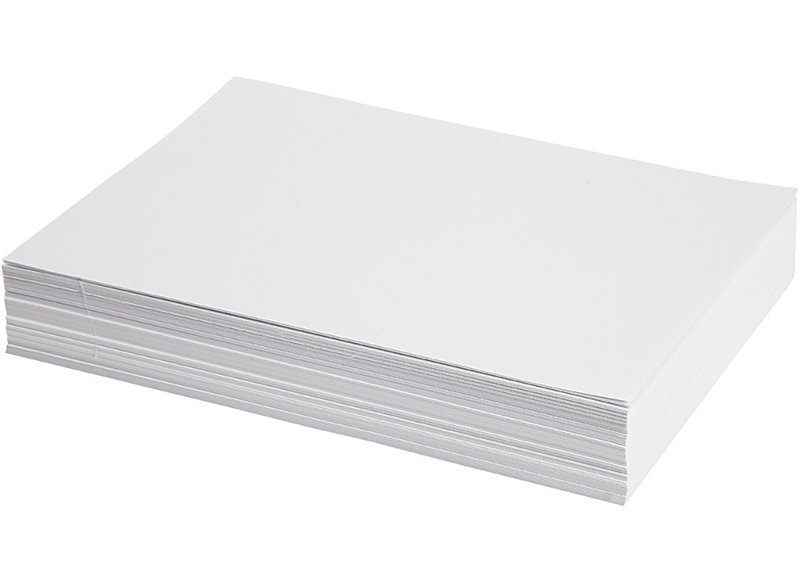 Paquet de Carton blanc (100) - CARTON100 - 