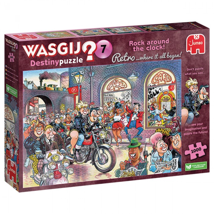 JUMBO - WASGIJ? RETRO DEST. 7 LE ROCK.. - - JUMBO