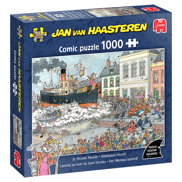 JVH - L'arrivée au port de Saint-Nicolas - 1000 PIÈCES - JUMBO