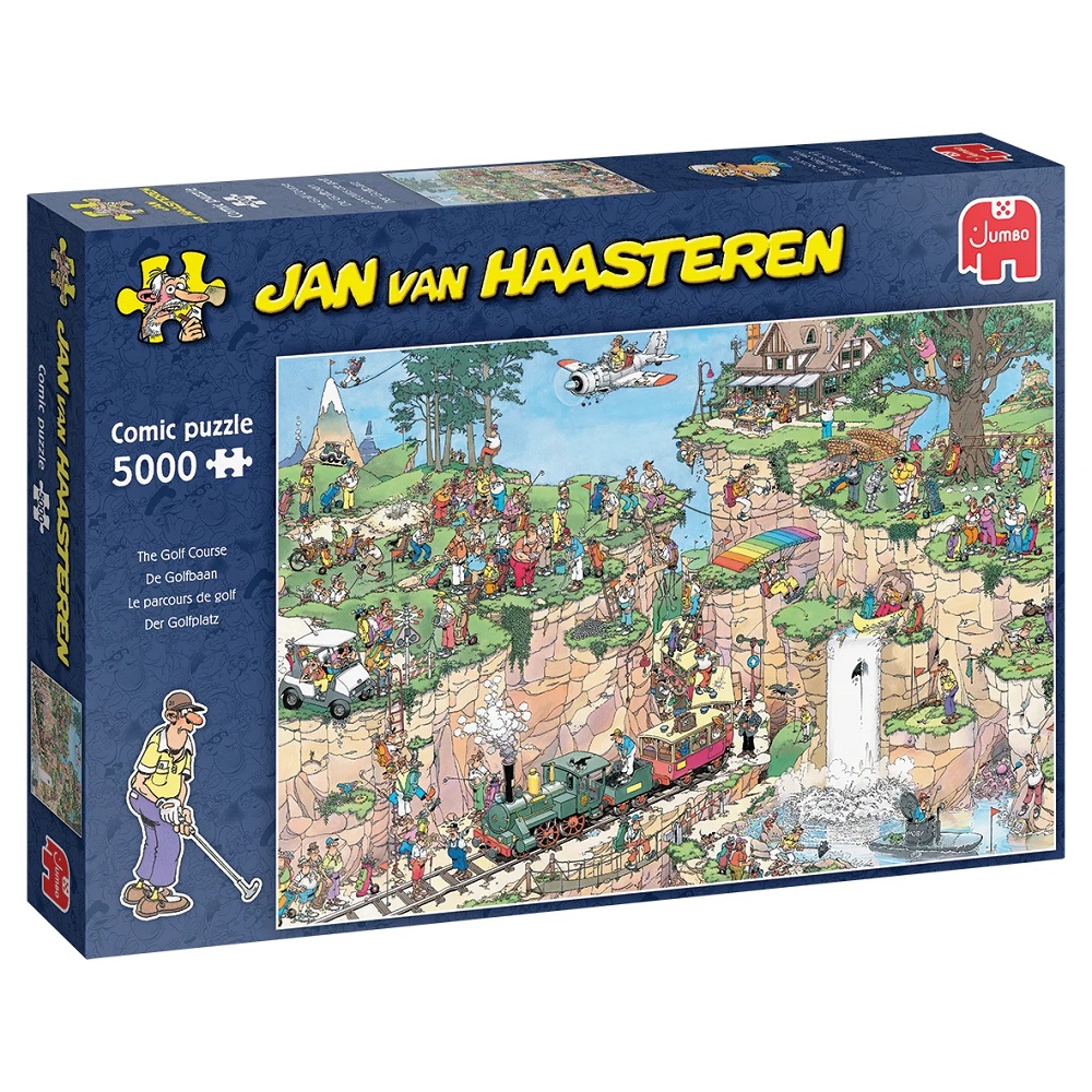Jumbo - JVH, Golf, 5000 pieces - 2000 PIÈCES ET PLUS - JUMBO