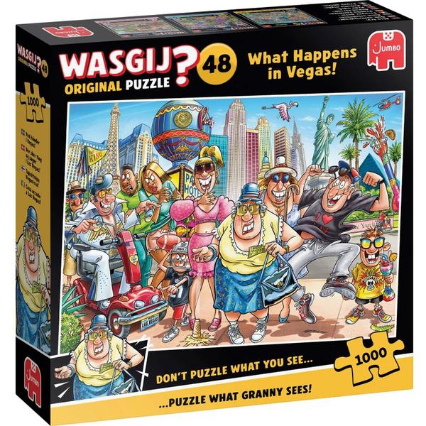 Wasgij? Original #48 Ce qui se passe a - 999 PIECES ET MOINS - JUMBO