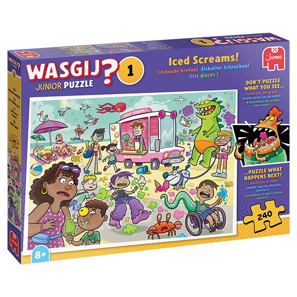 Wasgij? Junior #1 Cris glacées, 240mcx - 999 PIECES ET MOINS - JUMBO
