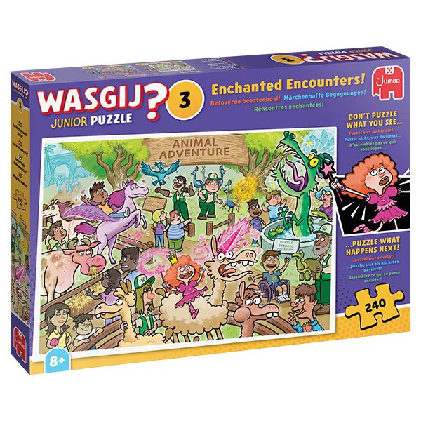 Wasgij? Junior #3 Rencontres enchantées - 999 PIECES ET MOINS - JUMBO