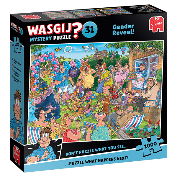Wasgij? Mystery #31 Annonce du sexe! - 1000 PIÈCES - JUMBO