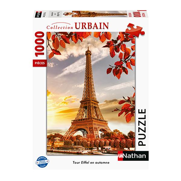 Nathan - Tour Eiffel en Automne 1000 pcs - 1000 PIÈCES - NATHAN