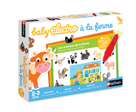 BABY ELECTRO LA FERME - JEUX ÉDUCATIF - NATHAN