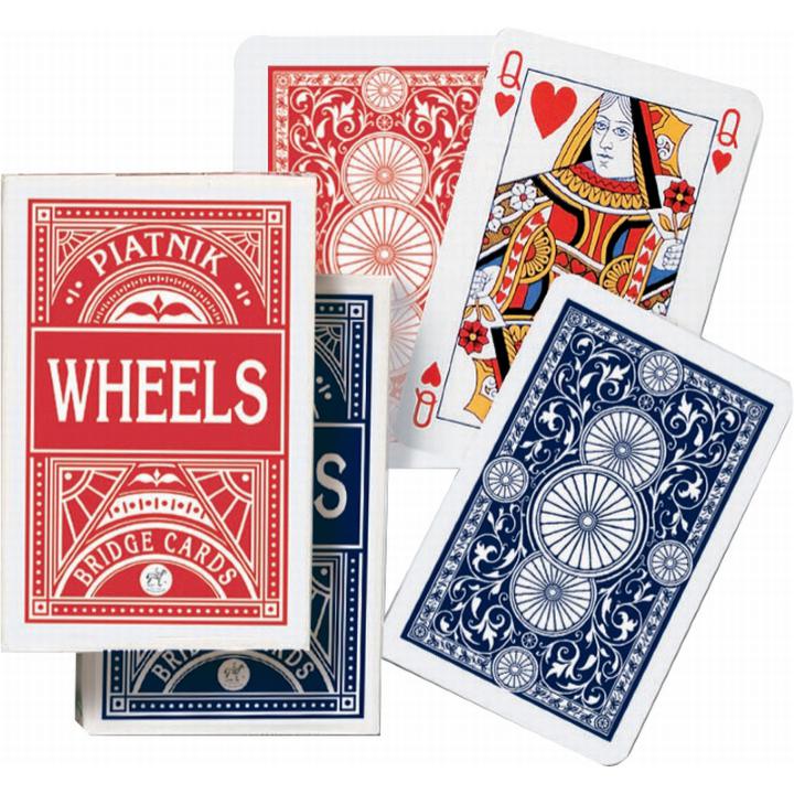 JEUX DE CARTES SIMPLE WHEELS BRIDGE - JEUX DE CARTES & DE VOYAGE - PIATNIK