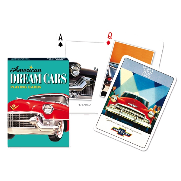 Piatnik - Jeu de Carte simple, DreamCars - JEUX DE CARTES & DE VOYAGE - PIATNIK