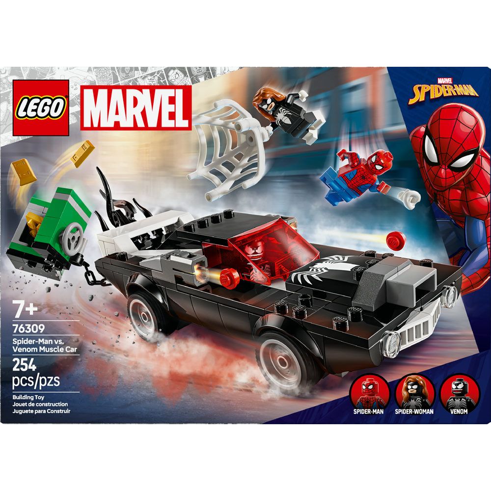 Super heroes- Spider-man vs venom,254pcs - CONSTRUCTION - LEGO