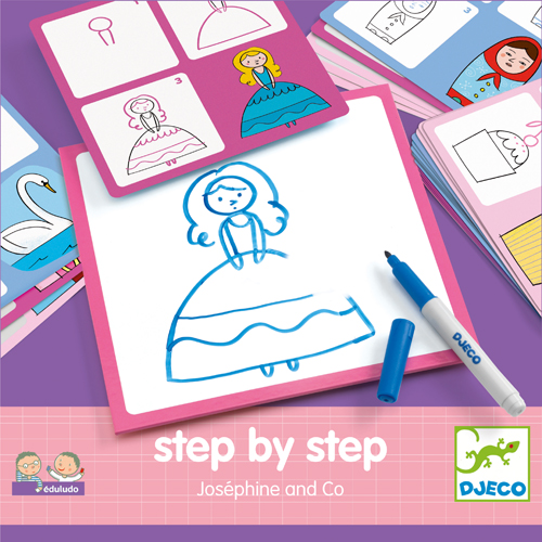 EDULYCO/STEP BY STEP JOSEPHINE - DESSIN & BRICOLAGE - DJECO