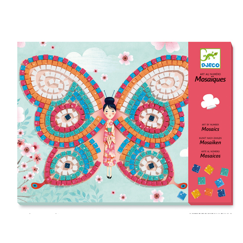 MOSAIQUES PAPILLONS - DESSIN & BRICOLAGE - DJECO