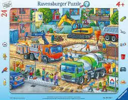 Ravensburger - Site de construction, 24 - 24 PIÈCES - RAVENSBURGER