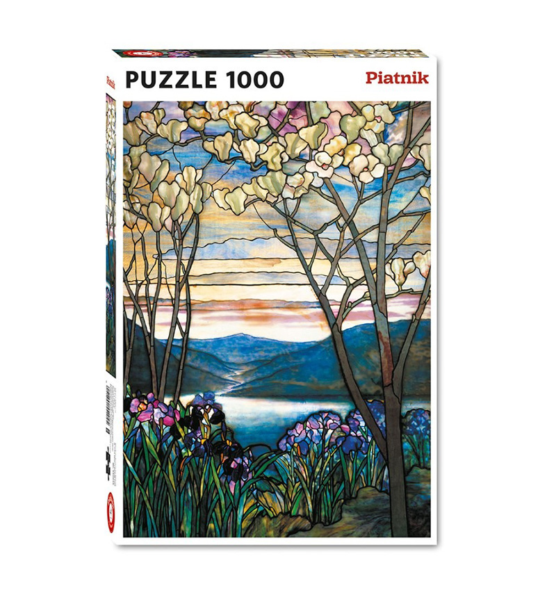 PIATNIK - MAGNOLIAS & IRISES, 1000 PCES - 1000 PIÈCES - PIATNIK