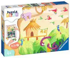 CASSE-TETE 2X24 PLAY JUNGLE - 24 PIÈCES - RAVENSBURGER