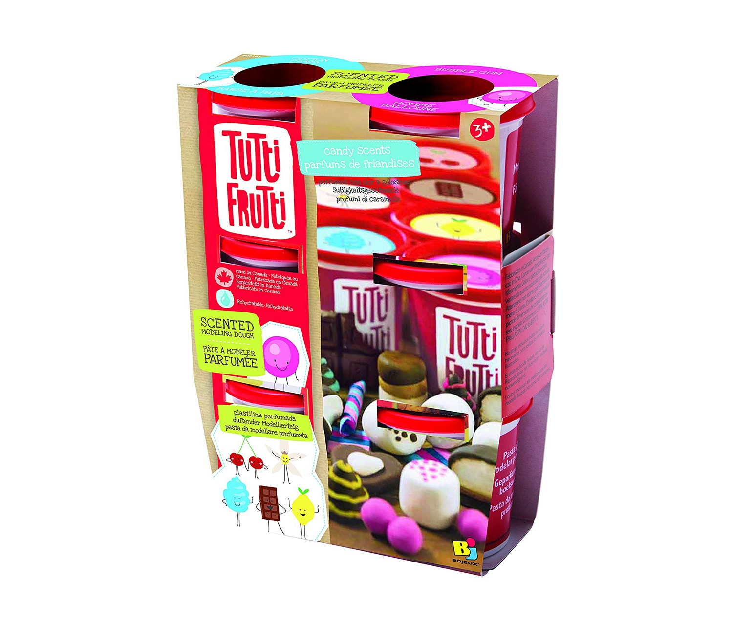 6 POTS FRIANDISES - - BOJEUX