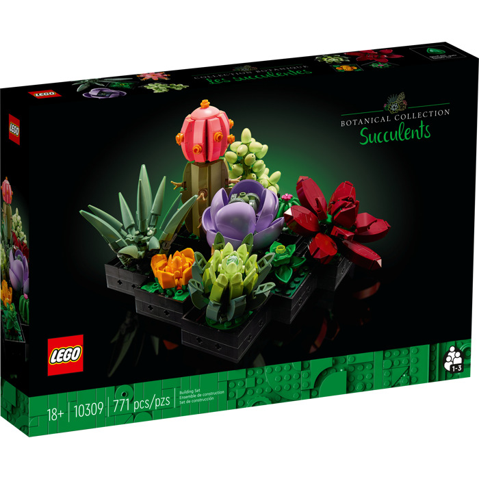 ICONS - Les succulentes, 771 pcs - CONSTRUCTION - LEGO