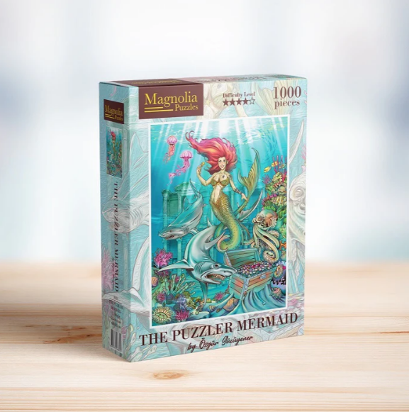 MAGNOLIA - THE PUZZLER MERMAID, 1000 PCS - 1000 PIÈCES - MAGNOLIA