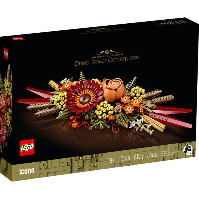 ICONS - Les fleurs séchées, 812 pcs - CONSTRUCTION - LEGO